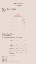 Conjunto mamá e hija short hojas tropicales - fambypj