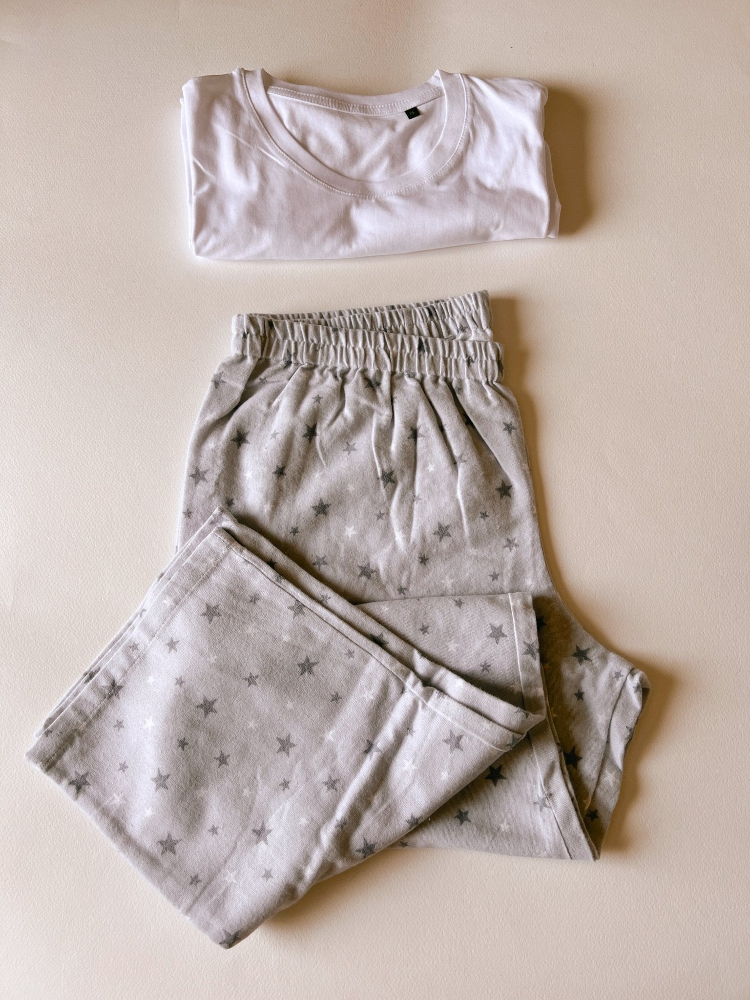 Lanzamiento Día del Papá, Pijama Hombre Pantalón y Polera de Algodón - fambypj