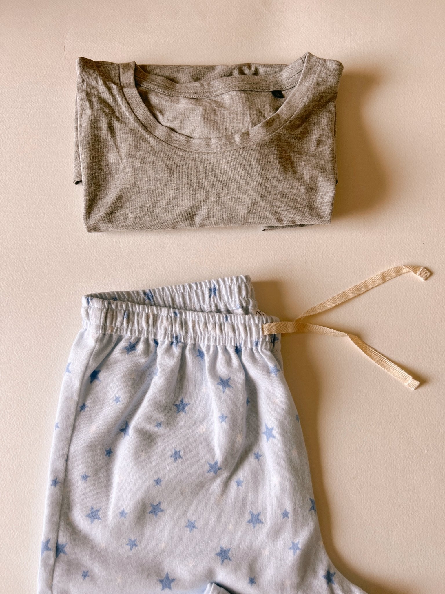 Lanzamiento Día del Papá, Pijama Hombre Pantalón y Polera de Algodón - fambypj