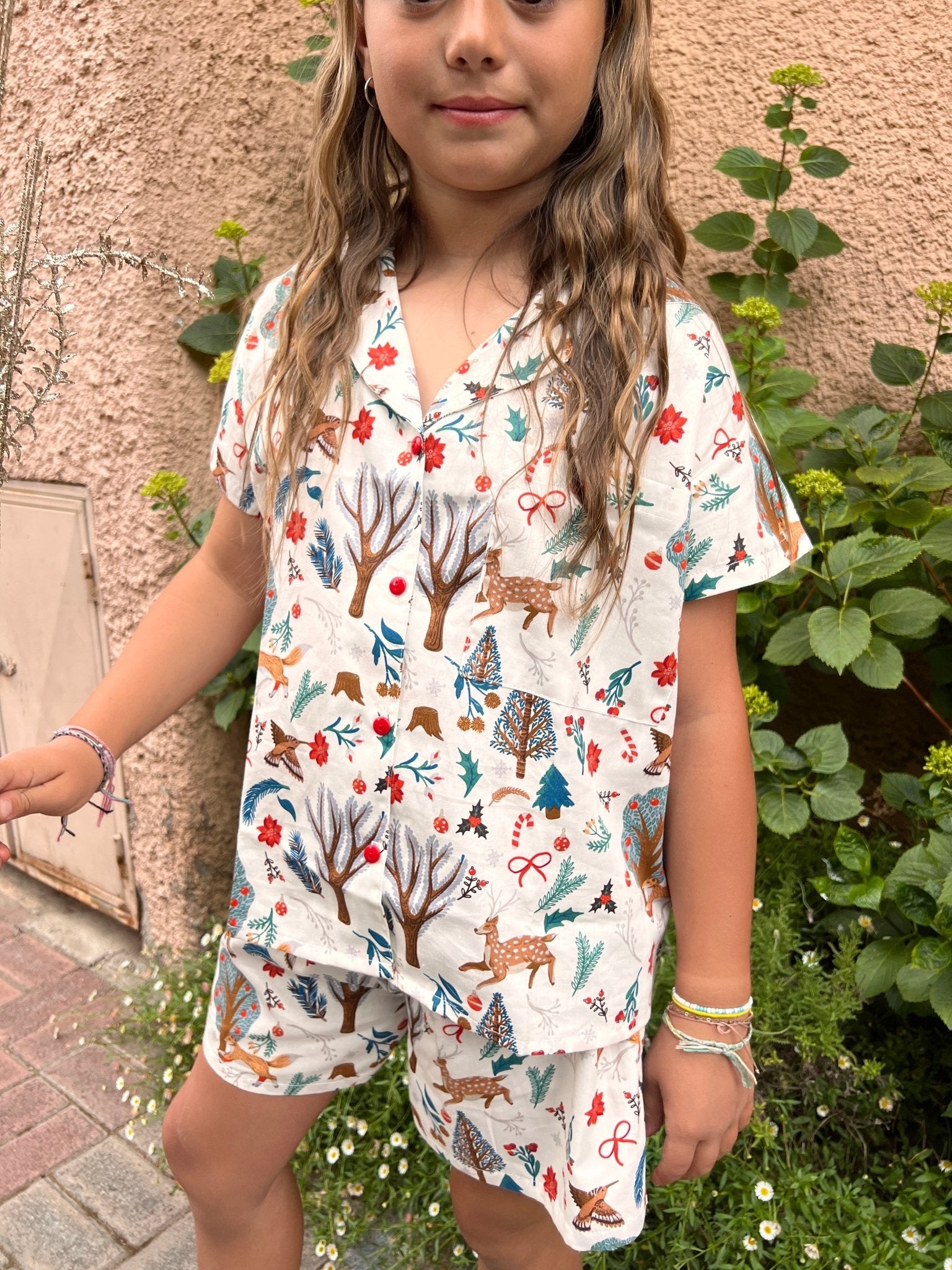 Pijama Infantil Fiesta Navideña - fambypj