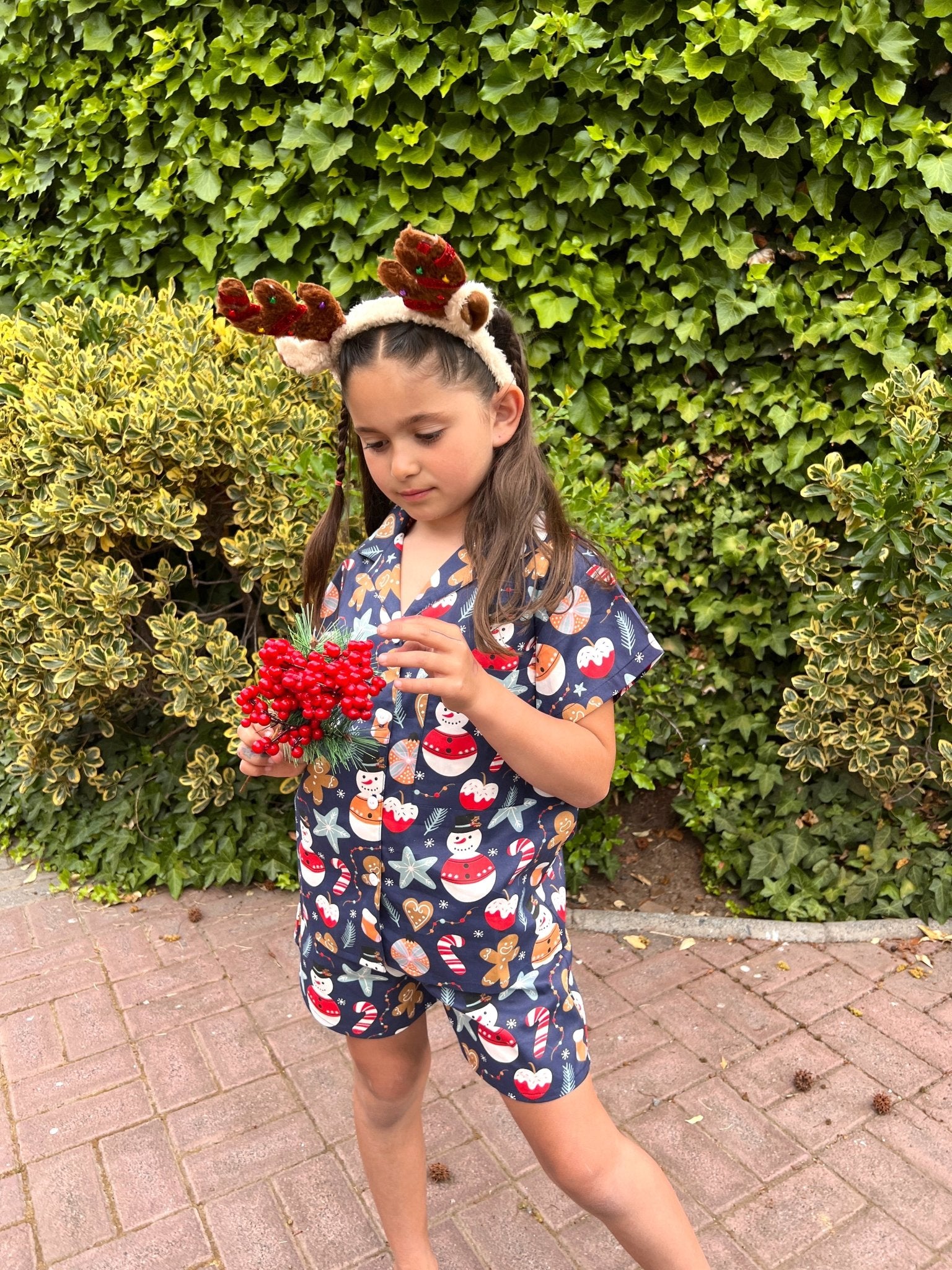 Pijama Infantil Ginger Christmas - fambypj
