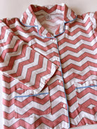 Pijama Zigzag Rojo - fambypj