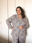 Preventa Pijama Mujer Pima Animal Print - fambypj