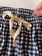 Preventa Pijama Mujer Pima Vichy Negro - fambypj