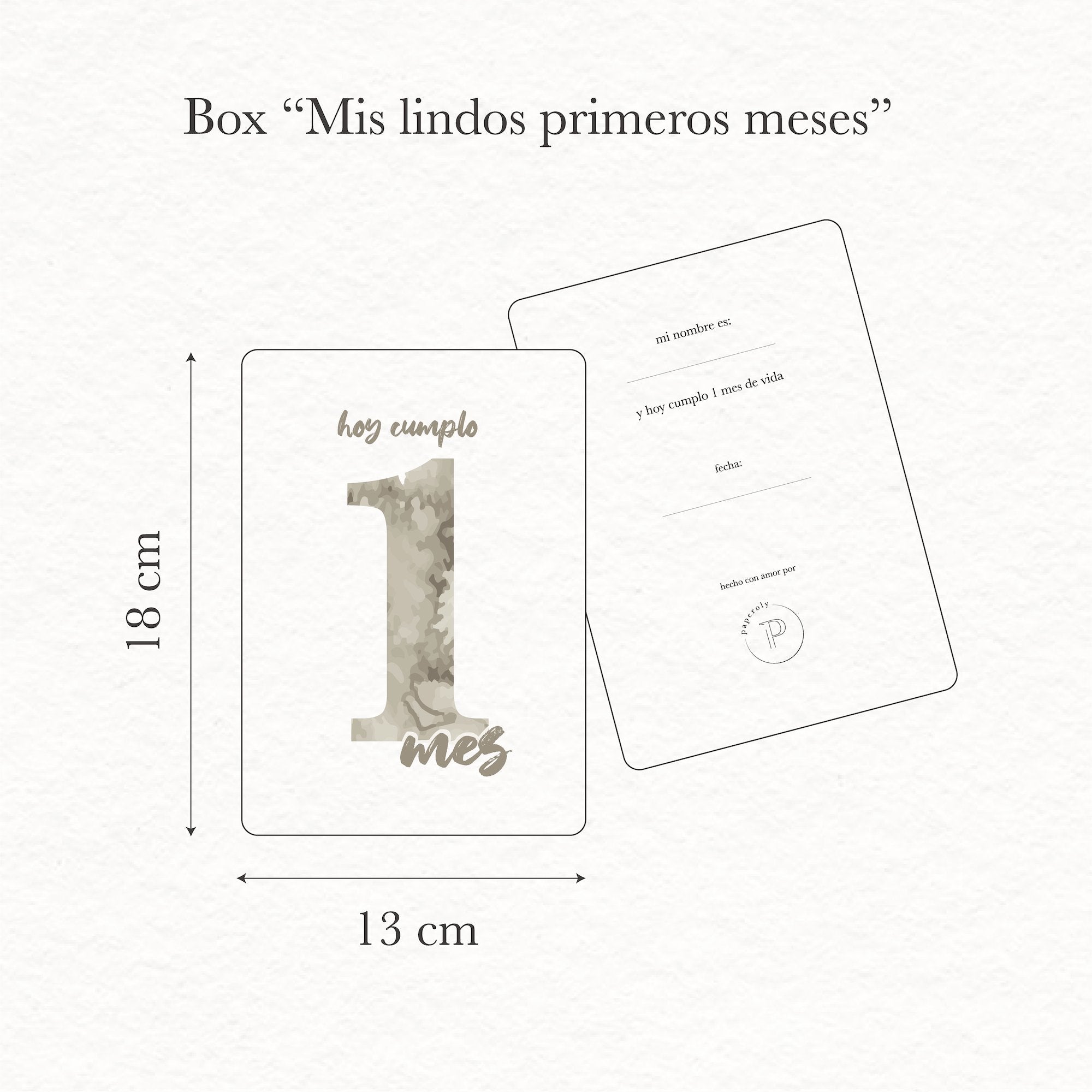 Box Floral Mis lindos primeros meses - fambypj