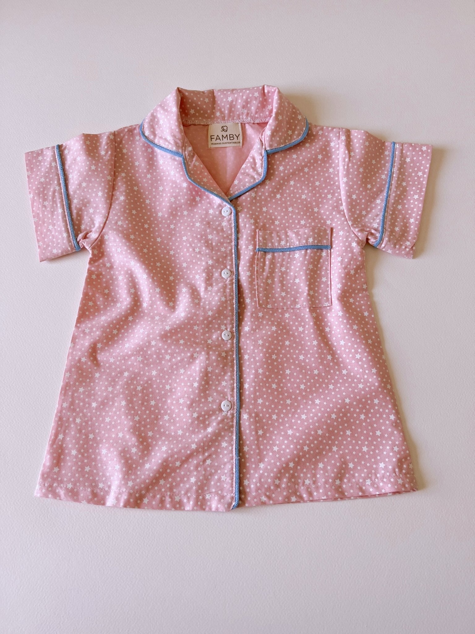 Camisola Infantil Galaxy Rosa (SIN VUELITOS) - fambypj