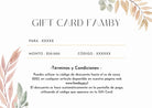 Gift Card Famby - fambypj