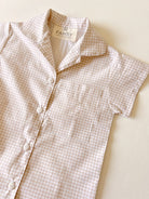 Pijama Escocés Beige - fambypj