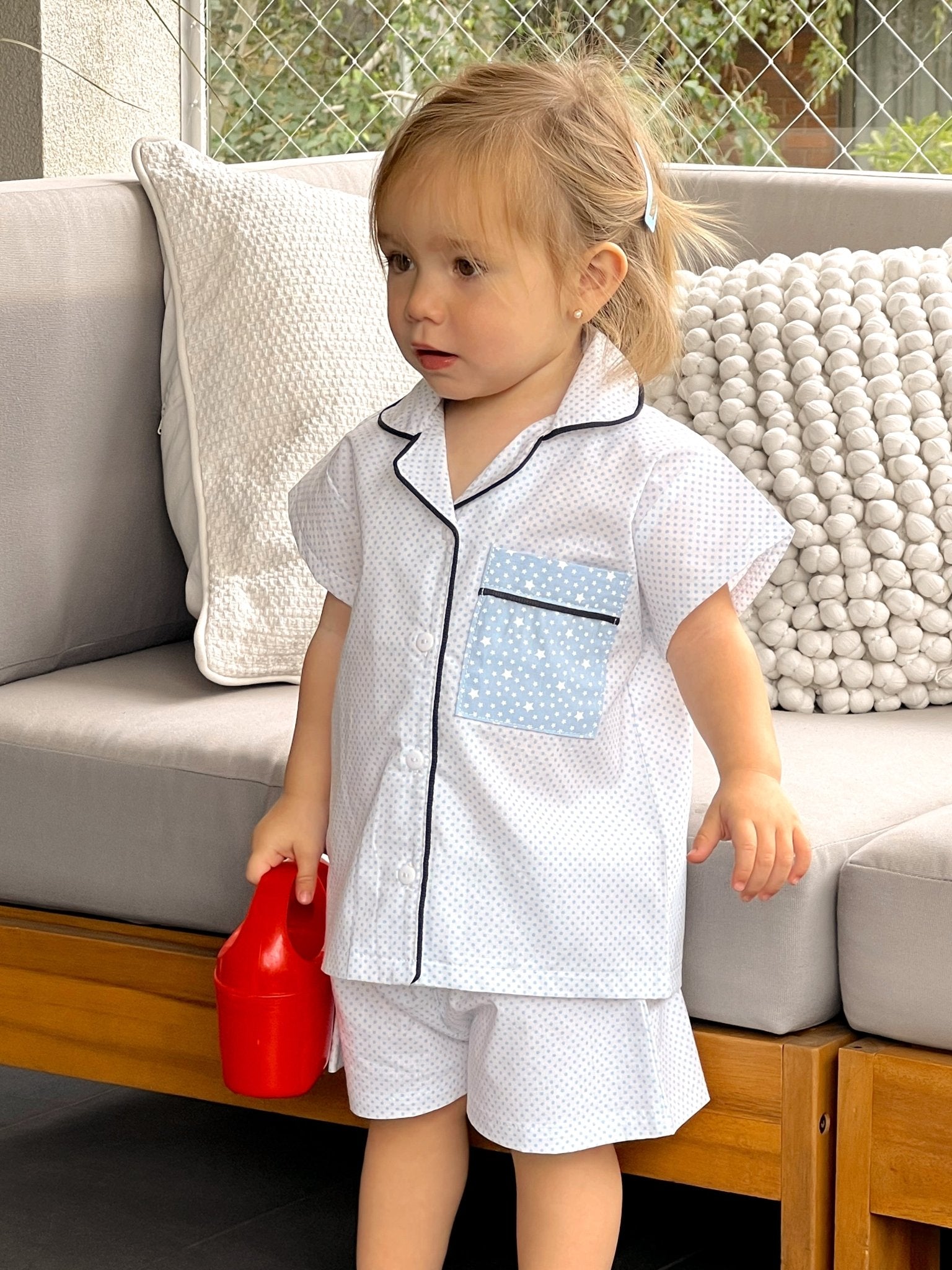 Pijama Infantil Edición Limitada Puntos Celestes - fambypj