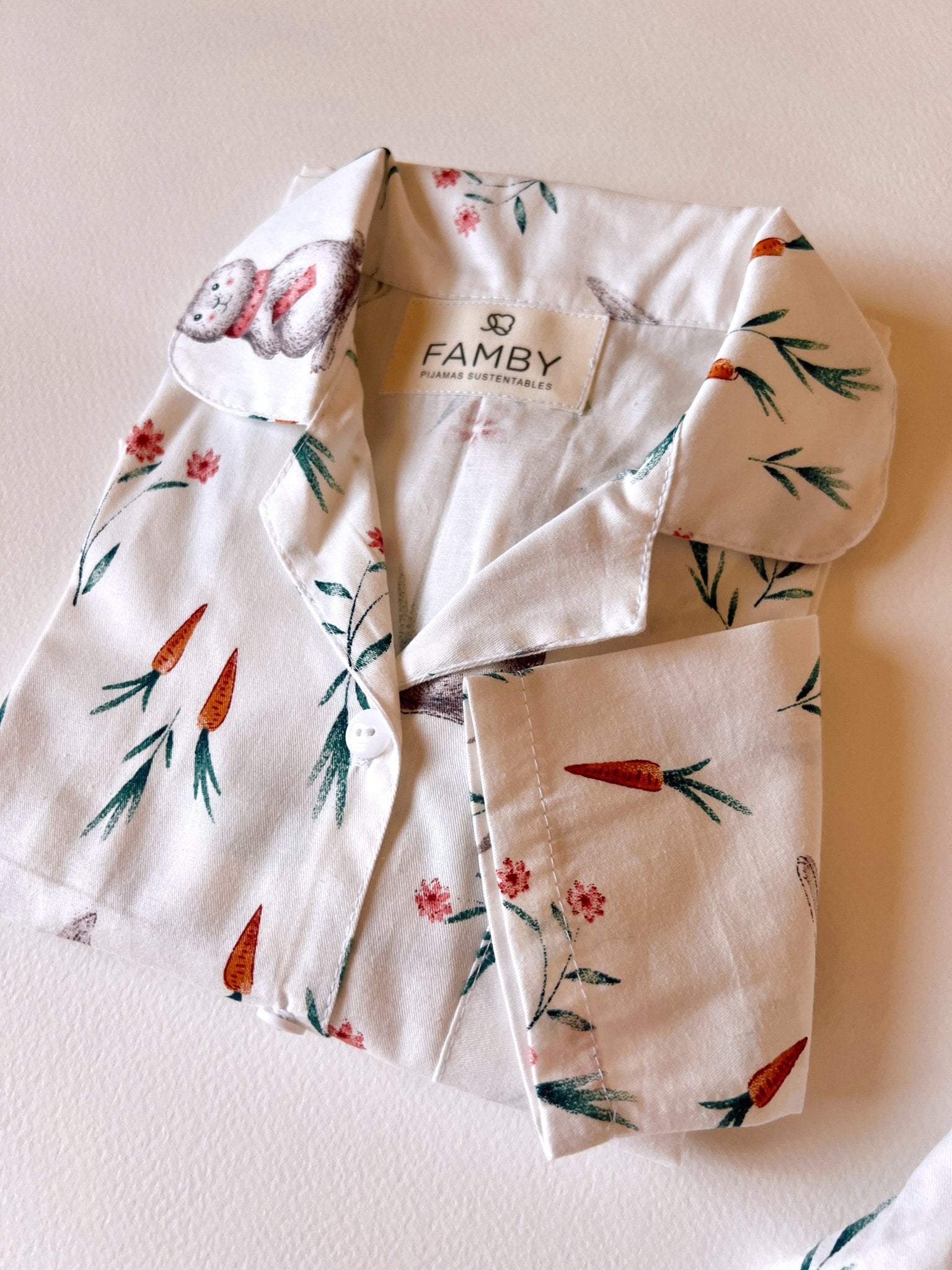 PREVENTA Pijama Conejitos y Zanahorias - fambypj