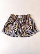 Short Infantil Animal print Lila - fambypj