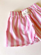 Short infantil líneas Rosa - fambypj