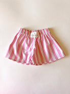 Short infantil líneas Rosa - fambypj